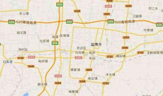 淄博市张店区地图